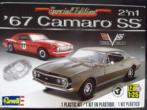 レベル 1/25 1967 シボレー カマロ SS 2'n1 未組立キット (Revell '67 Camaro SS 2'n1) 