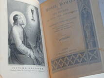  フランスアンティーク　1896年　19世紀 missel 聖書　洋書 古書 本 ブック オブジェ 紙もの 古本 レザー 革 ゴールデン　paris_画像8
