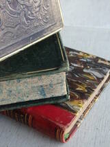  フランスアンティーク　３冊セット 1844年~　19世紀　洋書 古書 本 ブック オブジェ 紙もの 古本 レザー 革 ゴールデン　paris_画像6
