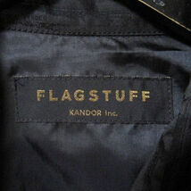 FLAGSTUFF フラグスタフ ドリズラージャケット 21AW-FS×KK-02 TWO DOLLARS F/Z JKT ジップアップジャケット ブラック 黒 L 27104296_画像8