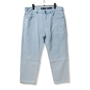 未使用 AFENDS アフェンズ デニムパンツ M202474-213 NINETY TWOS HEMP DENIM RELAXED FIT JEAN ヘンプ インディゴ 36 タグ付き 27104290