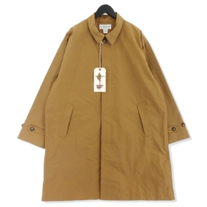 未使用 SASSAFRAS ササフラス ガーデニング アット ナイトコート SF-211841 GARDENING AT NIGHT COAT 60/40 カーキ L タグ付き 20017840