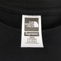 THE NORTH FACE × SUPREME ノースフェイス シュプリーム 半袖Tシャツ 22SS Bandana S/S Tee NT02209I バンダナ 黒 XXL 71008159_画像4