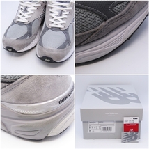 new balance ニューバランス 27.5cm M990GY3 USA製 スエード メッシュ グレー 24002456_画像7