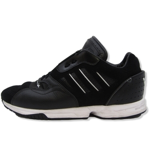 美品 Y-3 ワイスリー 27cm ZX RUN G54062 ゼットエックス ランニングシューズ 18年製 スエード レザー BLACK 35002732