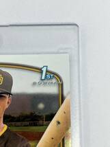 【1円スタート】2023 Topps Bowman Chrome Prospects Autograph #CPA-ESS Ethan Salas イーサン サラス 1st Bowman 直筆サインカード MLB_画像4