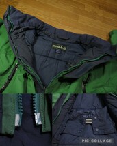 ￥1000～！★Mサイズ【mont-bell/モンベル】GORE-TEX/ゴアテックス/中綿入り/マウンテンパーカー/アウトドア/グリーン/マンパ/★ダウン_画像7