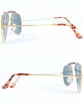 【3点】Ray-Ban レイバン ティアドロップ サングラス ゴールドフレーム べっ甲調 めがね メガネ アイウェア まとめ 小物 0088-MS_画像7