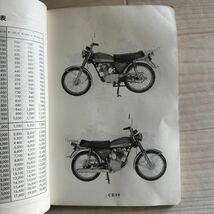 【A0105-35】HONDA/ホンダ（ベンリィ CB90・CL90K・SL90K）1版 パーツリスト/旧車/説明書/整備書/修理書/配線図/パーツカタログ/当時物_画像5