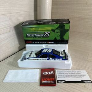 【A0142】外箱開封済み LIONEL NASCAR #99 Fastenal 2012 Fusion 1:24 Action Racing Collectablesの限定版ダイキャストカー