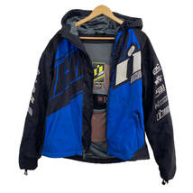 【即決】 ICON アイコン TEAM MERC JACKET マーク　ジャケットパーカー 　青系/黒系　ブルー系/ブラック系　EU50　4584-100_画像3