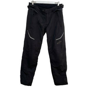 【即決】 alpinestars アルパインスターズ サイズ XL AST-1 WATERPROOF PANTS バイクウェア パンツ 黒系　ブラック系　Mサイズ　4586-80