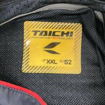 【訳あり】 RS TAICHI アールエスタイチ RSJ286 クロスオーバー メッシュ ジャケット 黒系　ブラック系　XXLサイズ　4837-100_画像5