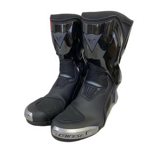 【美品】 DAINESE ダイネーゼ レーシングブーツ TORQUE D1 OUT R 黒系 ブラック系 27.5cm　4988-160