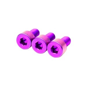 FU-Tone Titanium Nut Clamping Screw Set PURPLE フロイドローズ用 ロックナットスクリュー 3本セット