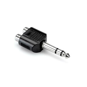 Hosa GPR-484 RCA female x2- stereo phone male conversion adaptor 