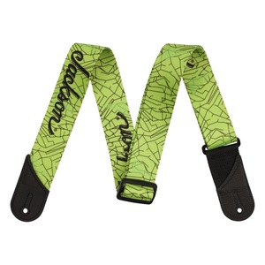 Jackson Cracked Mirror Strap Green 2 гитара ремешок 