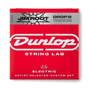 JIM DUNLOP JRN1156DB JIM ROOT SIGNATURE STRINGS 11/56 DROP B электрогитара струна 