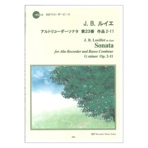 2056 J.B. Louis e альт блок-флейта sonata no. 23 номер произведение 2-11 блок-флейта JP