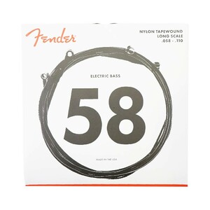 フェンダー Fender Bass Strings Nylon Tapewound 9120M 58-110 エレキベース弦×2セット