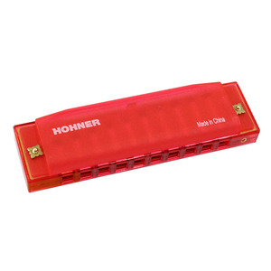 ホーナー ハーモニカ 初心者向け HOHNER TRANSLUCENT HARP RD プラスチックハーモニカ