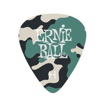 アーニーボール ERNIE BALL 9223 Camouflage Cellulose Heavy bag of 12 ギターピック 12枚入り_画像2