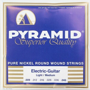 PYRAMID STRINGS EG Pure Nickel 009-046 электрогитара струна ×6 комплект 
