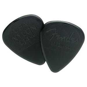 フェンダー Fender 351 Shape Nylon 1.14mm Black ギターピック 12枚入り