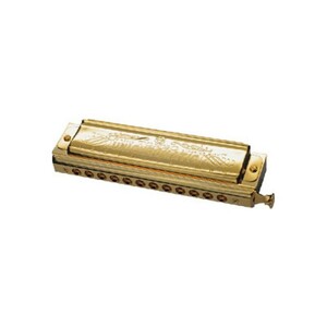 TOMBO NO.1248SG Uniqlo matic Gold black matic harmonica 