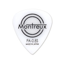 Montreux PA-0.8S White No.3929 ギターピック×12枚_画像1