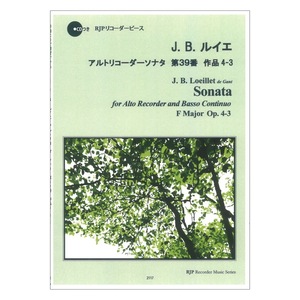 2117 J. B. Louis e альт блок-флейта sonata no. 39 номер произведение 4-3 блок-флейта JP