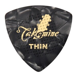 ギターピック 50枚 セット タカミネ THIN 0.5mm トライアングル P1B セルロイド TAKAMINE