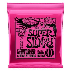 アーニーボール 【3セット】 ERNIE BALL 09-42 Super Slinky (2223) エレキギター弦