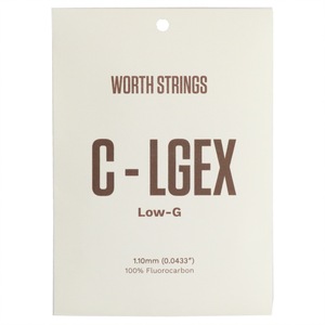 Worth Strings C-LGEX Low-G EX 単品 ウクレレ弦 バラ弦