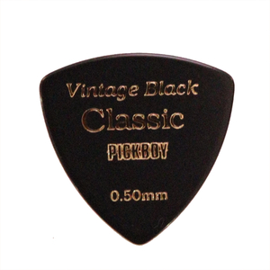 PICKBOY GP-04BL/05 Vintage Classic Black 0.50mm ギターピック×10枚