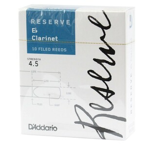 D'Addario Woodwinds/RICO LDADREECL4.5 レゼルヴ E♭クラリネットリード [4.5]