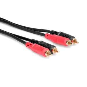  аудио кабель 3M RCA Hosa CRA-203AU 3m RCA мужской x2-RCA мужской x2 RCA кабель позолоченный штекер 3 метров красный белый 