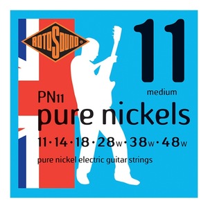 ロトサウンド ギター弦 6セット PN11 Pure Nickel Medium 11-48 エレキギター弦×6セット ROTOSOUND