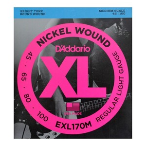 ダダリオ D'Addario EXL170M ミディアムスケール ベース弦