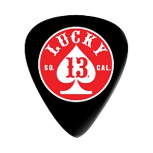 JIM DUNLOP Lucky 13 Spade Circle 0.73mm гитара pick ×12 листов 