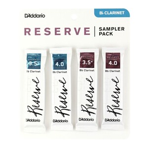 D'Adario Woodwinds/Rico Ldadsprecl355 Rezelve B ♭ Clarinet Lead Sampler Pack [R3.5+ R4.0 RC3.5+ RC4.0]