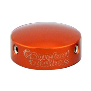Barefoot Buttons V1 Orange エフェクターフットスイッチボタン