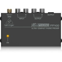 ベリンガー BEHRINGER PP400 MICROPHONO フォノプリアンプ_画像1