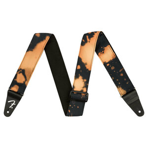 フェンダー Fender Tie Dye Acid Wash Strap Black ギターストラップ