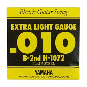 ヤマハ YAMAHA H1072 エレキギター用 バラ弦 2弦×2本