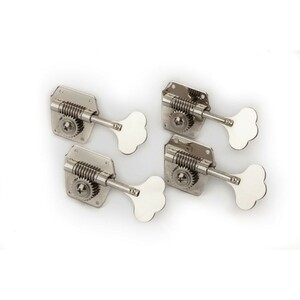 フェンダー Fender Pure Vintage Bass Tuning Machines Nickel-Plated Steel 4 ベース用ペグ