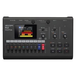 ZOOM R12 multitrack recorder Touch operation correspondence 8 truck specification 
