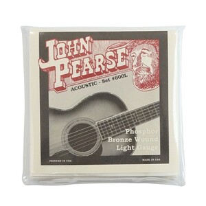 John Pearse 600L アコースティックギター弦 12-53