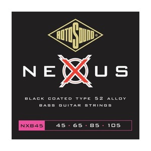 ロトサウンド ベース弦 1セット NXB45 Nexus Bass Medium Black Coated Type 52 Alloy 45-105 エレキベース弦 ROTOSOUND