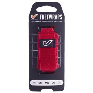 Gruv Gear FW-1PK-RED-LG FretWraps Red 1-Pack ラージ 6弦ベース/7弦・8弦エレキギター用 フレットラップ